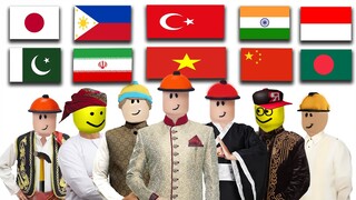 Roblox in Different Language Meme Competition - Part Asia#1