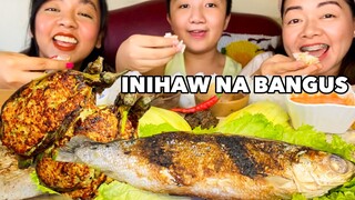 INIHAW NA BANGUS, TORTANG TALONG, FRESH MANGO WITH SHRIMP PASTE | collab with EATS AYEN TIME