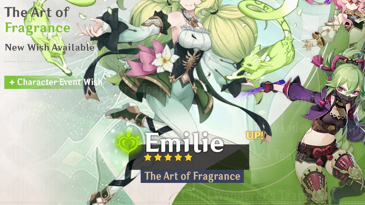 BURNING DPS!!! MORE EARLY EMILIE KIT DETAILS - Genshin Impact 