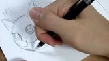 Hanya dalam tiga langkah, Anda bisa menggambar binatang kecil berbulu!
