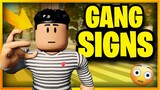 YOU CAN THROW GANG SIGNS IN THIS NEW ROBLOX HOOD GAME!