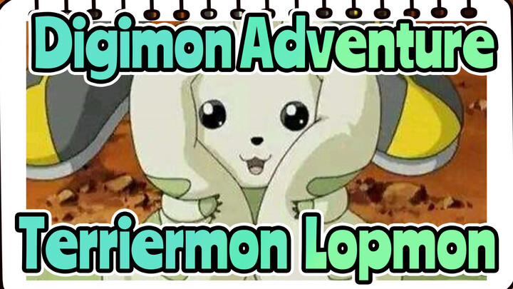 [Digimon Adventure] Terriermon&Lopmon's Cute Daily Life Cut_C