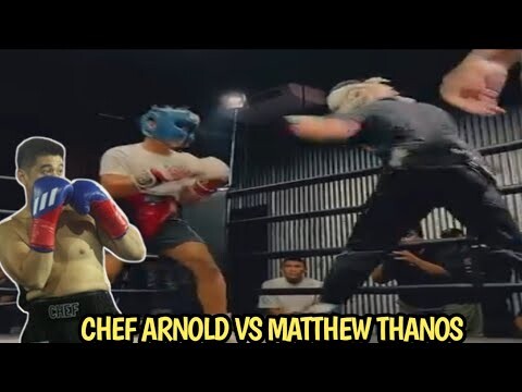 CHEF ARNOLD VS MATTHEW THANOS FULL FIGHT - CHEF ARNOLD VS MATTHEW THANOS