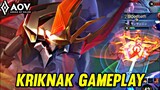 AOV : KRIKNAK GAMEPLAY | DON'T UNDERESTIMATE THIS HERO IN THE LATE GAME - ARENA OF VALOR