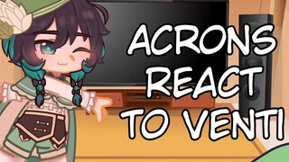 || Archons react || Venti || 1/3 || Genshin Impact || GCRV ||