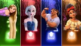 Tangled I see the light - Let it go - Luisa - Pepa Encanto Song TilesHopEDMRush #tangled #elsa