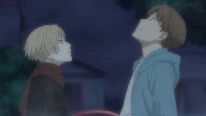 A very wonderful and gentle episode. Natsume sings really well (even though it's fake). It's a diffe