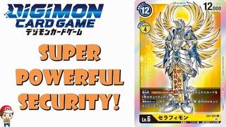 Great New Seraphimon Makes Your Security Digimon HUGE! (Digimon TCG News -Special Collection EX-01)