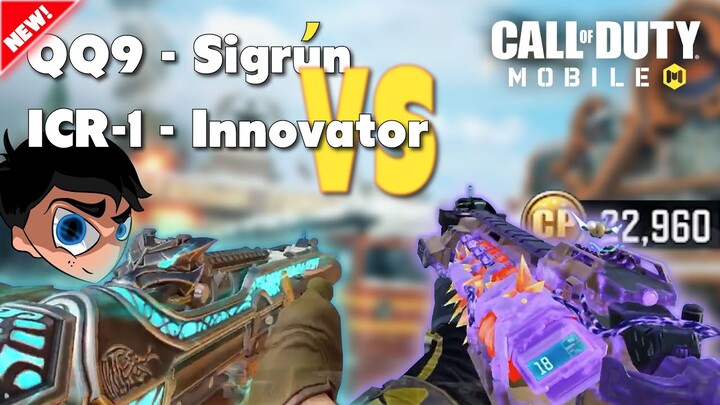 BEST ICR-1 LEGENDARY SKIN VS BEST QQ9 LEGENDARY SKIN | ANAK AYAH LEGENDARY GAMEPLAY | CODMobile