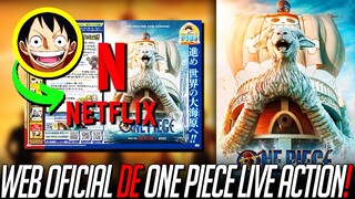 HOY SE COME❗️☠️ El ESTRENO de la WEB OFICIAL de ONE PIECE LIVE ACTION❗️😍