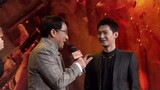 [ENG SUB] Jackie Chan praises Yang Yang for his stunts & persistence in Vanguard Press conference