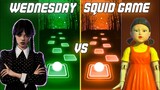 Wednesday Addams x Squid Game Green Light Red Light | Tiles Hop EDM Rush