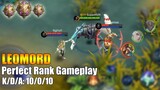 Daily Ranking LEOMORD perfect game | Mythic rank gameplay [K2 Zoro]
