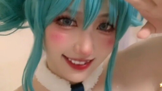 [cos Xiang] Hatsune Bunny girl กระต่ายขาวยิ้มอย่างเชื่อฟัง