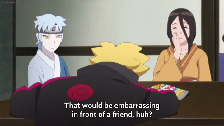 Hanabi Taunts Boruto For Attempting To Infiltrate Her House
