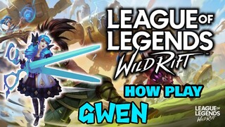GWEN - WILD RIFT League Of Legends #bestofbest