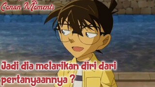 Detective Conan / Case Closed Conan : Jadi dia melarikan diri dari pertanyaanya?