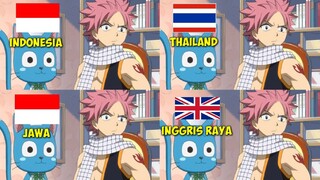 Parody 4 Bahasa || Natsu dan Happy Mau Bagi 2