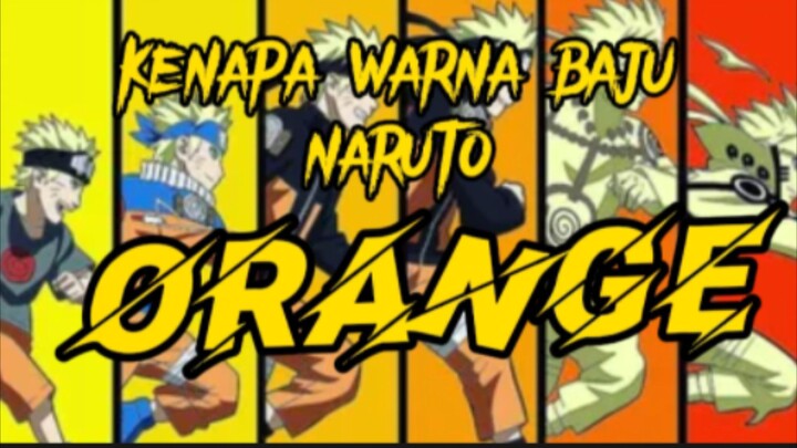 KENAPA WARNA RAMBUT NARUTO ORANGE