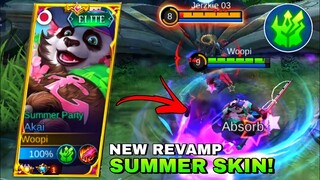 NEW REVAMP AKAI SUMMER SKIN + JUNGLE EMBLEM = ???