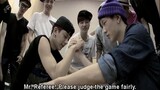 14. 100 Days Journey DVD - Team A&B Arm Wrestling - WIN:Who is Next? WINNER & IKON SURVIVAL (ENG SUB