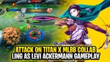 ATTACK ON TITAN X MLBB COLLAB | LING AS LEVI ACKERMANN | Mobile Legends: Bang Bang