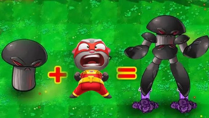 Plants vs Zombies 어몽어스 오징어 게임 Squidgame Hero Tom and Red Flash COMPILATION