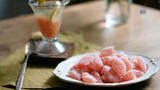 Making Pomelo Peels in Two Ways: Sugared Pomelo Peel and Honey Citron Tea
