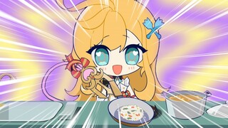It’s so happy to be Ai Kefei’s tail!