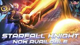 GRANGER NEW LEGEND SKIN "STARFALL KNIGHT" IS NOW AVAILABLE! - MLBB