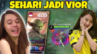 SEHARI Jadi VIOR Gini RASANYAA!! - Mobile Legends