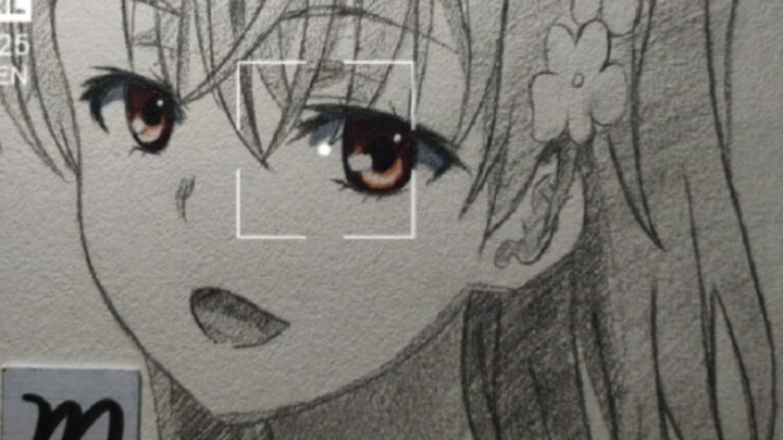 [Vẽ tay] Lần này tôi sẽ vẽ quy trình vẽ tốc độ ban đầu của Misaka Mikoto trên giấy phác thảo.