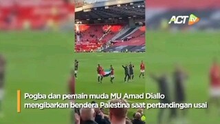 MU melakukan aksi terharu bagi fans