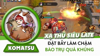 Onmyoji Arena | Gameplay Komatsu - Tiểu Tùng Hoàn, xạ thủ late bắn siêu đau