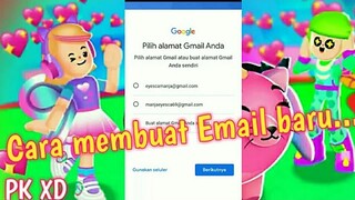 Cara membuat Email baru di hp android untuk semua aplikasi PK XD, FF, PUBG dan lainya