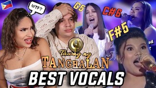 Filipino Singing Shows have the best singers! Waleska & Efra react to Tawag Ng Tanghalan Best Vocals