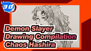 Drawing Compilation | Chaos Hashira | Demon Slayer_30