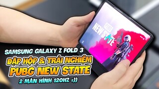 ĐẬP HỘP VÀ TRẢI NGHIỆM PUBG NEW STATE TRÊN SAMSUNG GALAXY Z FOLD 3 : QUÁ ĐÃ ! Nam Art