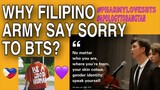 WHY FILIPINO ARMY SAY SORRY TO BTS? #PHARMYLOVESBTS