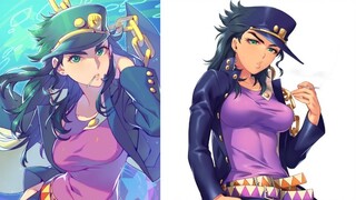 [Anime]Sulih Suara Jotaro Kujo dengan Suara Perempuan