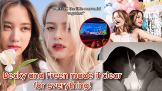 [FreenBecky] CONFIRMED! Freen made things clear on their Status | Movie Date  “The Little Mermaid “