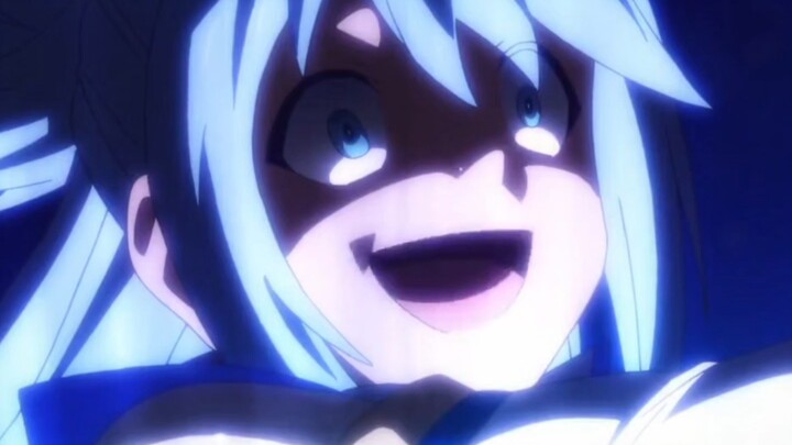 Aqua lucu dan tinggal bersama Makoto. Berkah untuk dunia yang indah