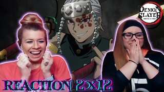 Demon Slayer season 2 episode 12 reaction