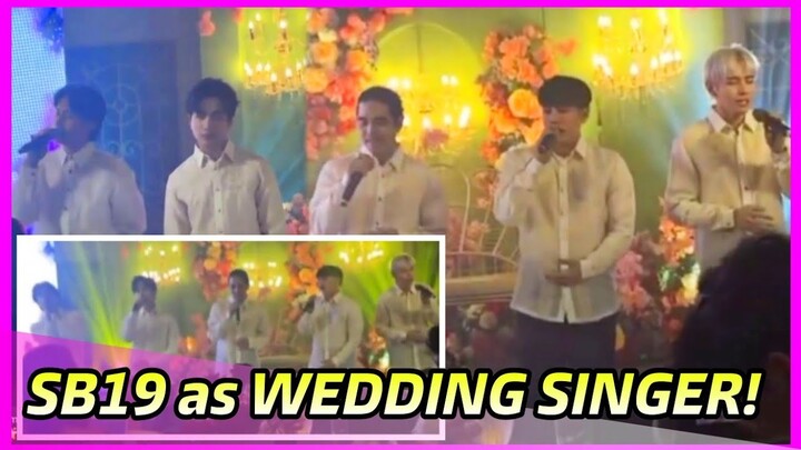 SB19 in another private event, performs in a wedding! (Mikko and Ducchess) / SB19 Uodate