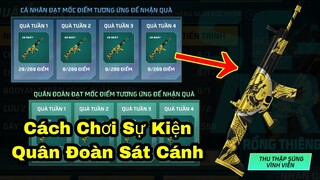 [Free Fire]/Cách Chơi Sự Kiện Quân Đoàn Sát Cánh Nhận Skin Scar Miễn Phí Vĩnh Viễn