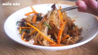 MIẾN XÀO - Xào Miến không bị dính chùm - Miến Xào thập cẩm | ASMR Cooking | Cách làm MIẾN XÀO GÀ