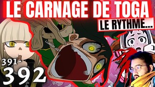 LA PLUS DANGEUREUSE ?! HIMIKO TOGA CRÉE PAR LA SOCIÉTÉ ! - MY HERO ACADEMIA 391 392  - REVIEW MANGA