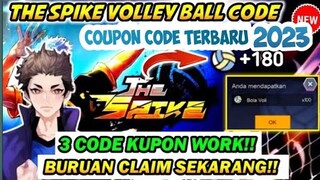 BURUAN! 3 COUPON CODE THE SPIKE HARI INI KODE KUPON THE SPIKE VOLLEYBALL STORY NOVEMBER 2023