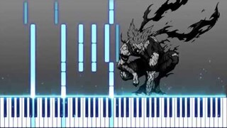 Garou's Theme - One Punch Man 2 (Piano Cover - Synthesia Tutorial)