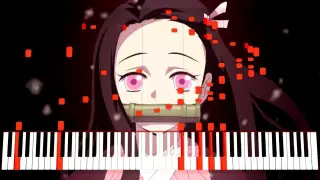 Demon Slayer (Kimetsu no Yaiba) Full OP - Gurenge【Piano】